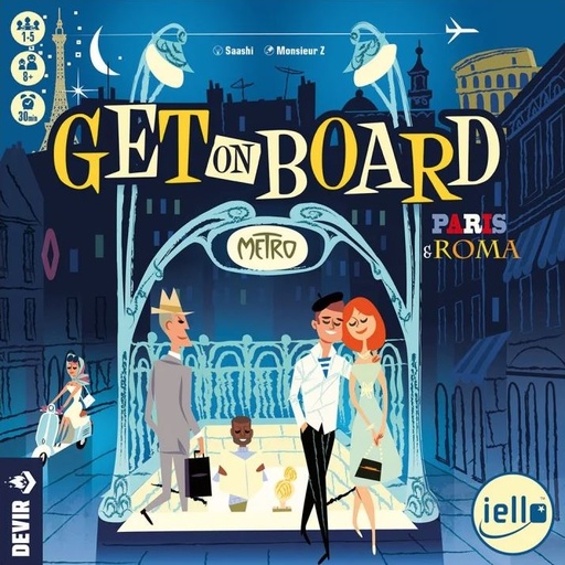 [GET ON 8436607941477] GET ON BOARD PARIS Y ROMA