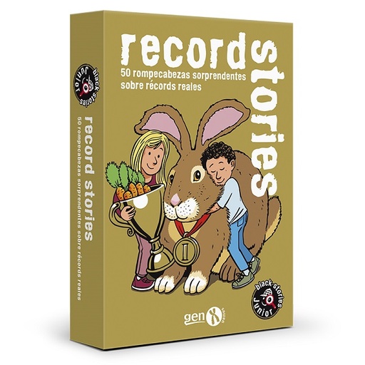 [8436564813572] BLACK STORIES JUNIOR RECORDS TENEBROSOS
