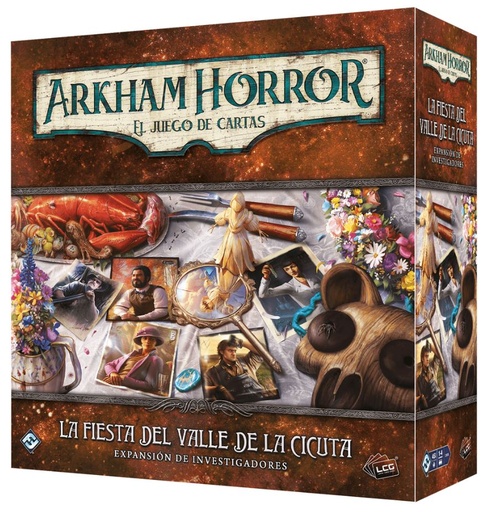 [0841333124021] ARKHAM HORROR LCG: LA FIESTA DEL VALLE DE LA CICUTA EXP. INV.