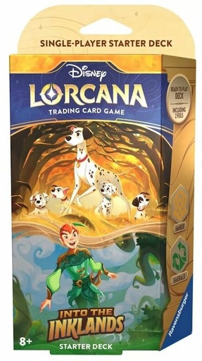 [4050368982742] LORCANA TCG - INTO DE INKLANDS PONGO Y PETER MAZO DE INICIO (INGLÉS)