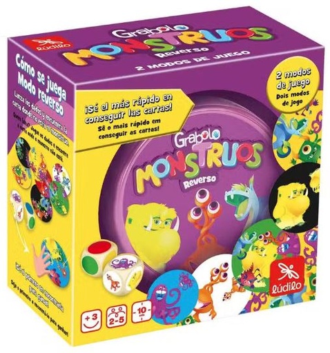 [8436598038217] GRABOLO MONSTRUOS REVERSO