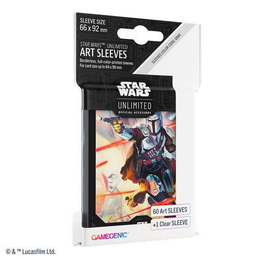 [4251715415337] SW: UNLIMITED ART SLEEVES MANDALORIAN