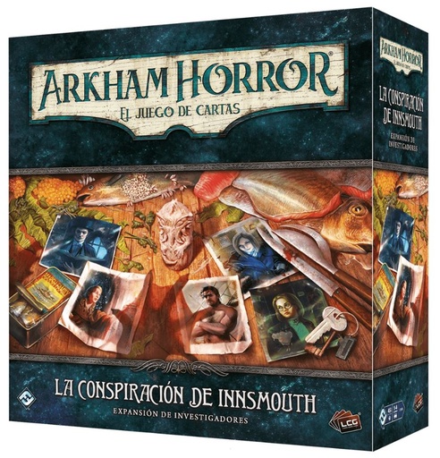 [0841333128685] AH LCG: La conspiración de Innsmouth exp. inv.