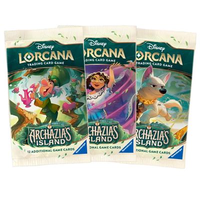 [4050368984975] Lorcana: Archazias Island sobre de refuerzo