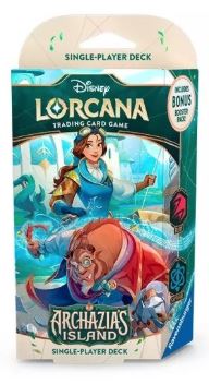 [4050368984890] Disney Lorcana TCG Mazo de Inicio Ruby-Zafiro Archazias Island