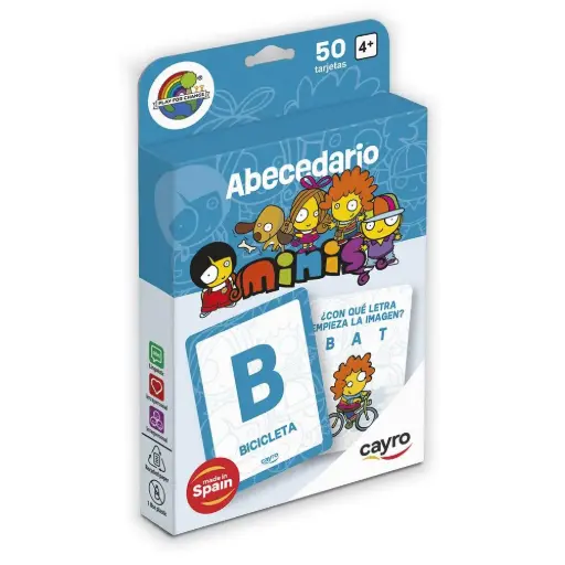 [8422878707676] Juego de tarjetas Abecedario