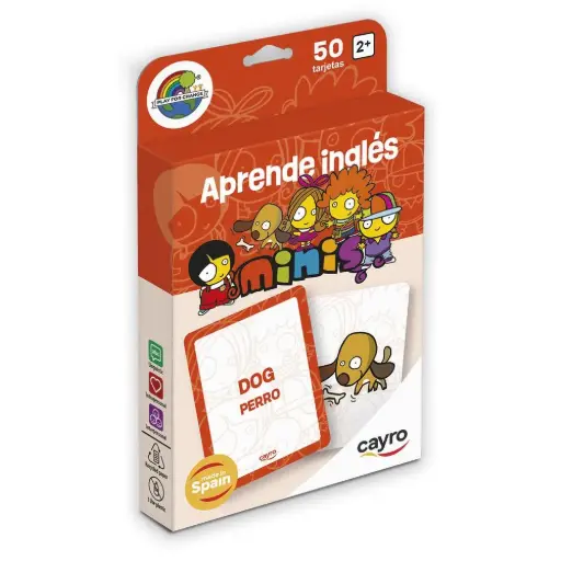 [8422878707690] Juego de tarjetas Aprende inglés