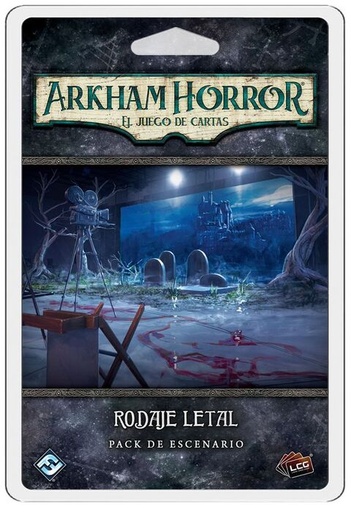 [841333131616] Arkham Horror LCG: Rodaje letal pack de escenario
