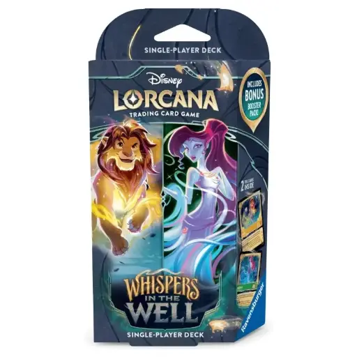 Disney Lorcana: Whispers in the Well - Starter Deck / Amber & Emerald 