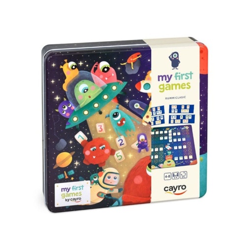 [8422878770441] Mi primer Rummi Caja de Metal