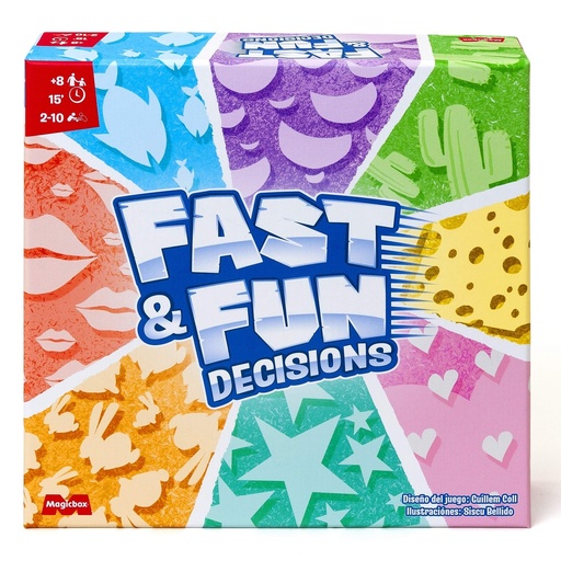 [8431618033029] Fast and fun decisions