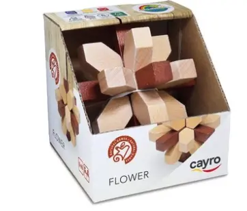 [8422878606924] Cube Puzzle Flower 10x10